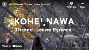 Kohei Nawa - Throne Louvre Pyramid
