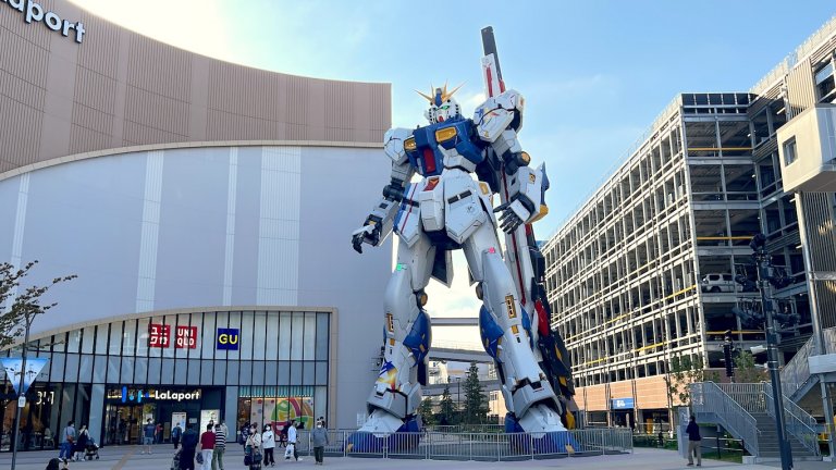 Gundam Statue (Japón): el robot gigante de Fukuoka