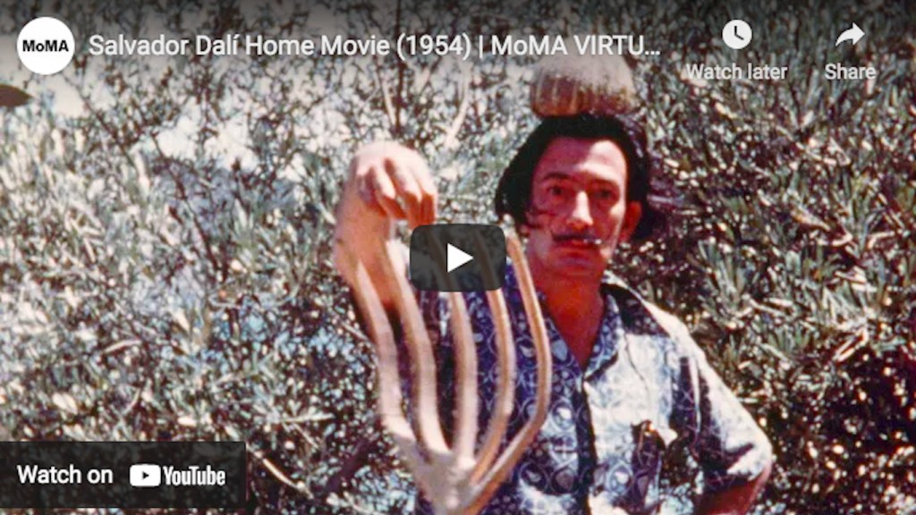 Salvador Dalí de entrecasa