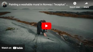David Popa y sus murales en la naturaleza