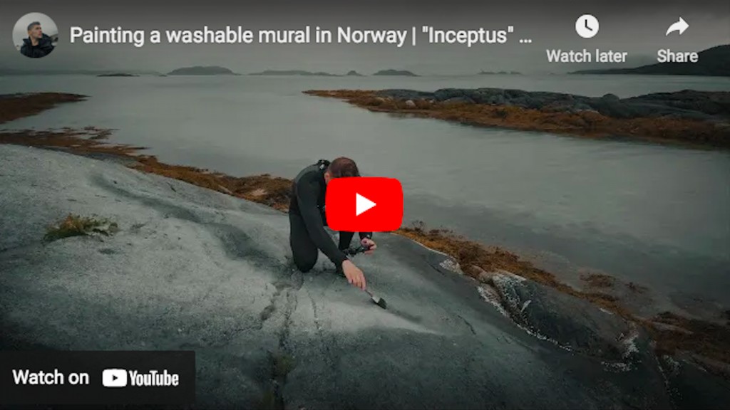 David Popa y sus murales en la naturaleza