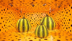 Las calabazas lunares de Yayoi Kusama