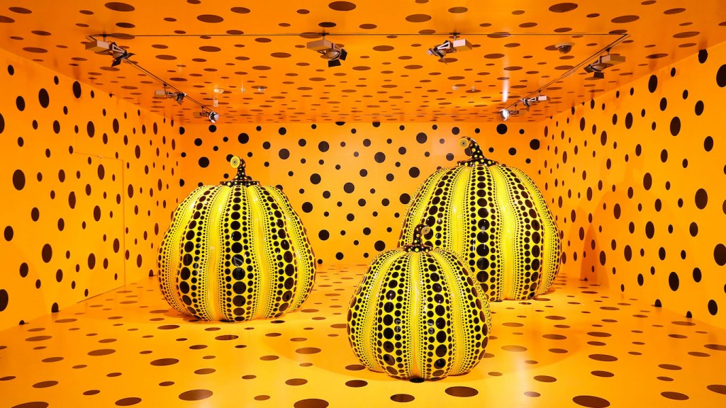 Las calabazas lunares de Yayoi Kusama