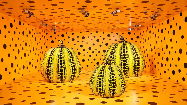 Las calabazas lunares de Yayoi Kusama