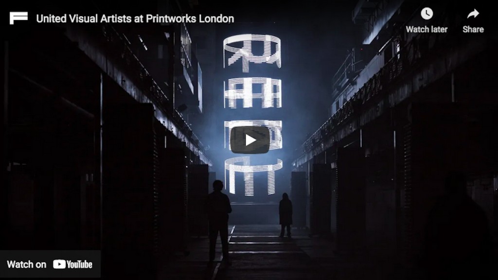 United Visual Artists en Printworks London