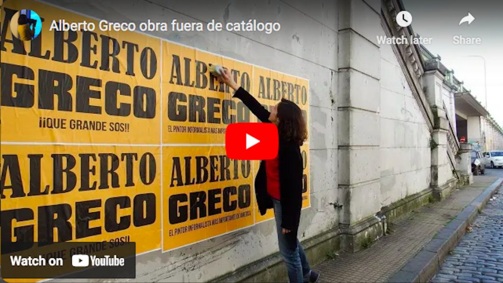 Alberto Greco obra fuera de catálogo