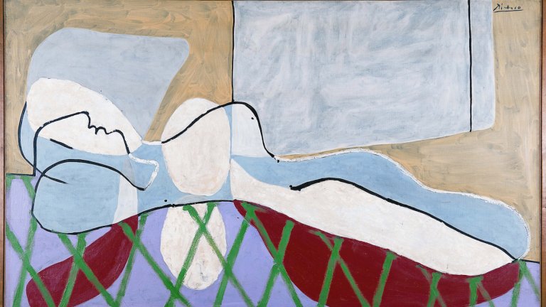 Colección MNBA: Mujer acostada, de Pablo Picasso
