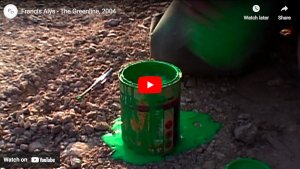 Francis Alÿs - The Greenline (2004)