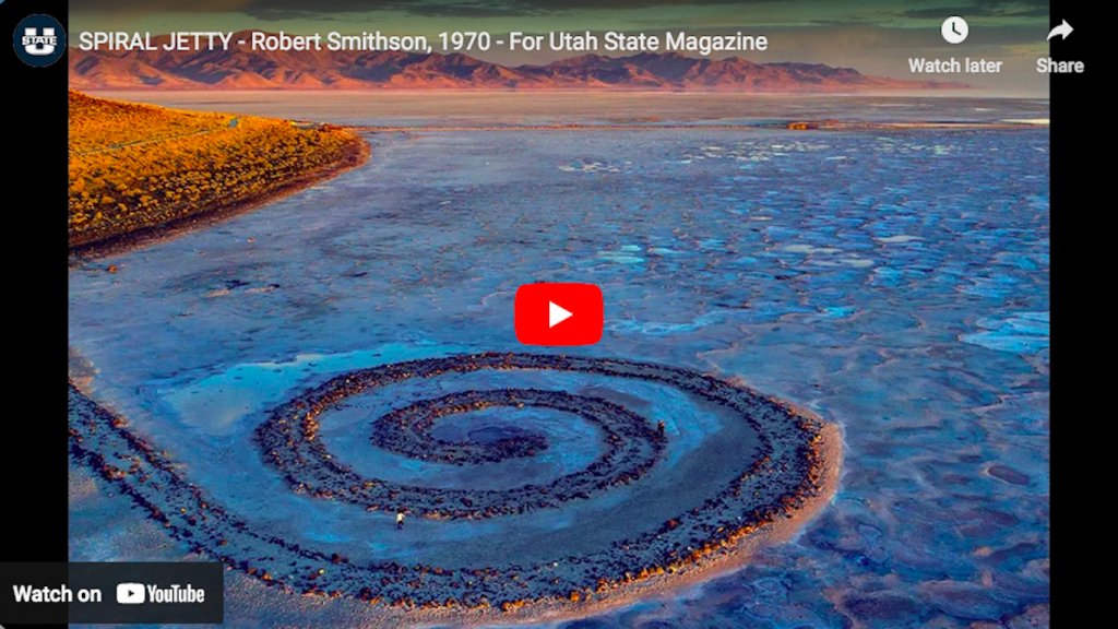 Spiral Jetty de Robert Smithson