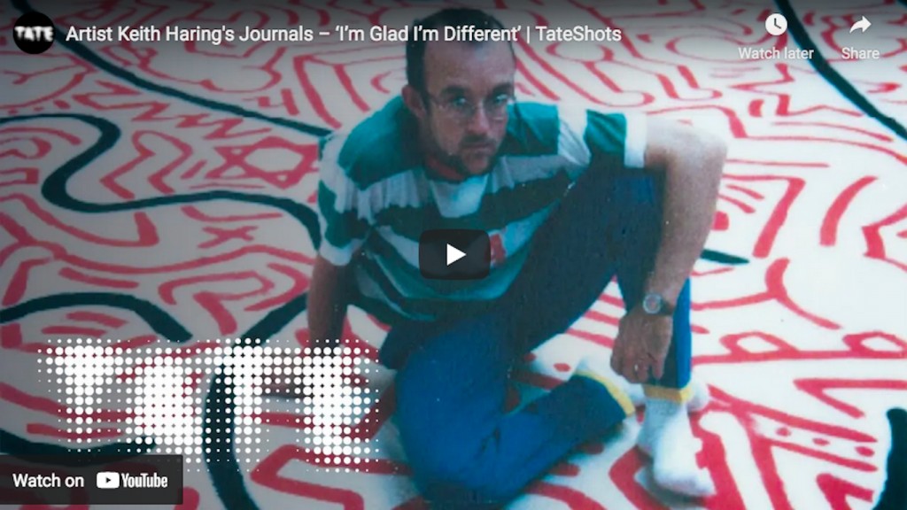 Fragmentos del diario íntimo de Keith Haring
