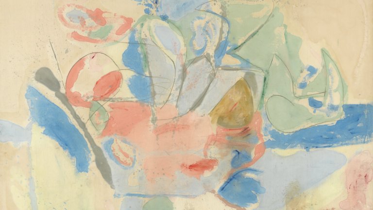Montañas y mar, de Helen Frankenthaler