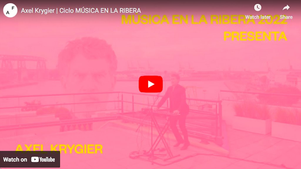 Axel Krygier en Fundación Andreani