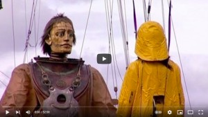 La pequeña gigante y la escafandra - La Royal de Luxe