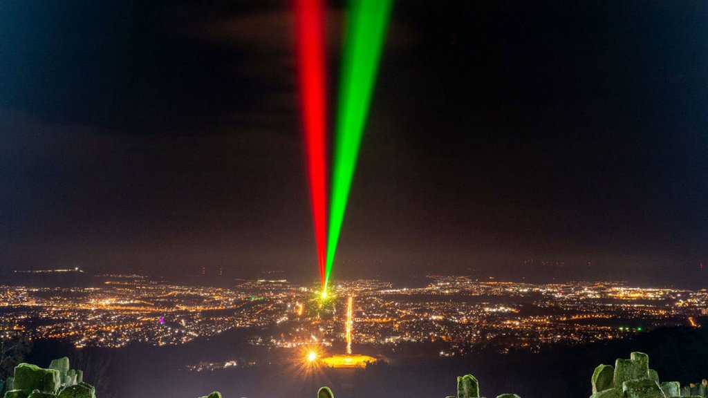 Laserscape Kassel (Alemania): un faro al futuro