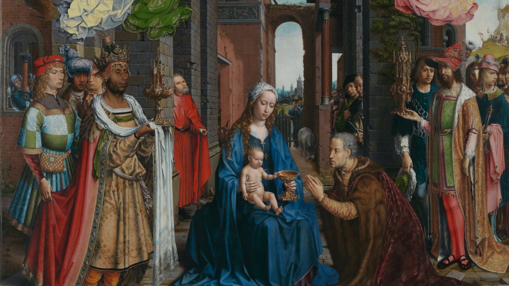Jan Gossaert: La deslumbrante tabla de &quot;La adoración de los reyes&quot; 