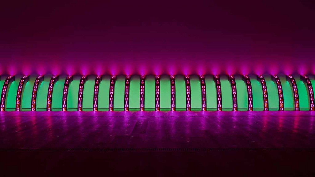 La poética incendiaria de Jenny Holzer