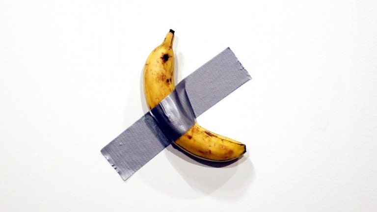 El arte al límite del arte por Maurizio Cattelan
