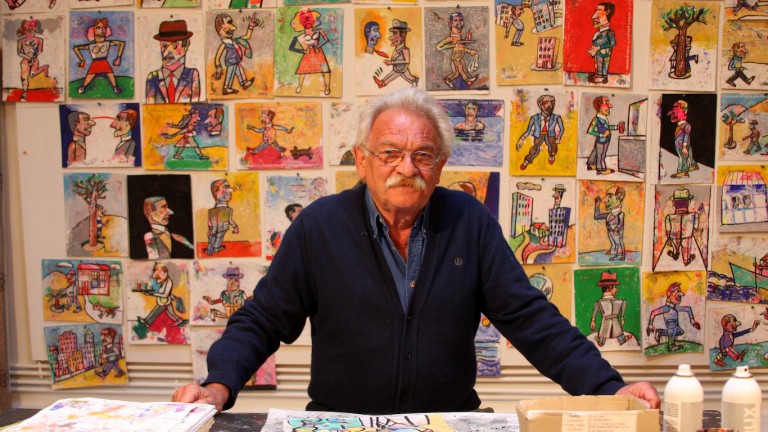 Antonio Seguí: “El taller es mi lugarcito en el mundo”