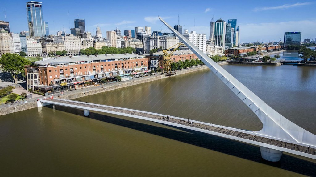 Puente de la mujer, de Santiago Calatrava