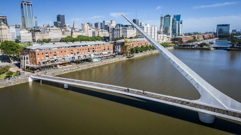 Puente de la mujer, de Santiago Calatrava